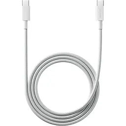 Кабель Xiaomi USB-С to USB-C 3A 1m White (BHR087GL) [162666]
