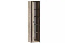 Шафа-пенал з полицями для одягу Moreli Forte F-0013 у стилі Loft 483х2107х590 мм Дуб Гранж Пісочний - мініатюра 2