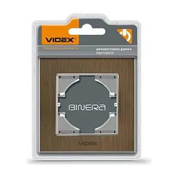 Рамка Videx BINERA шоколадний алюміній (VF-BNFRA1H-CH) - мініатюра 2