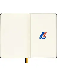 Записник Moleskine x K-Way середній, Нелінований Зелений Нейлон (SKQP062KWGREENWMR) - мініатюра 6