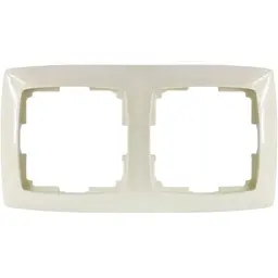 Рамка Brille 2-місна горизонтальна/вертикальна 774642 суно