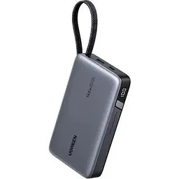 Батарея универсальная Ugreen 20000 mAh 145W Fast Charging Cable Space gray (U_55992B)