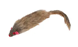 Happet Іграшка для котів довга мишка, 14 см (K079)