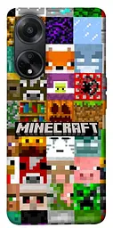 Чохол Demsky Minecraft collage для Oppo A58 4G