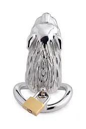 Клітина для члена Master Series Tiger King Cock Cage With Lock - мініатюра 4