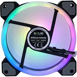 Кулер до корпусу Gelid Solutions Stella ARGB 120mm (FN-STELLA-03) - мініатюра 2