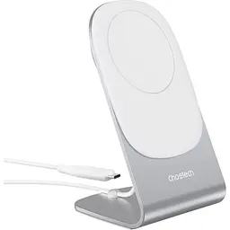Бездротовий зарядний пристрій Choetech T517-F+H047 Magnetic Wireless Charger + Holder [101510] - мініатюра 6