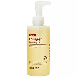 Гідрофільна олія для обличчя з лактобактеріями MediPeel Red Lacto Collagen Cleansing Oil 2.0 200 мл
