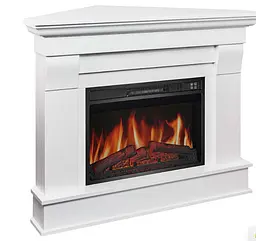 Електрокамін кутовий ArtiFlame Albion Corner AF23S білий - мініатюра 3