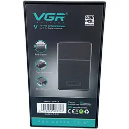 Електробритва VGR V-376 Green Shaver з висувним тримером зелена (44961-V-376_208) - мініатюра 8
