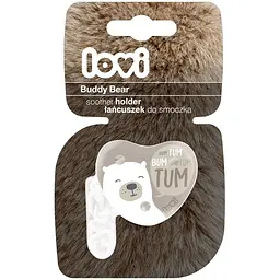 Ланцюжок до пустушки LOVI Buddy Bear (10/887) - мініатюра 2