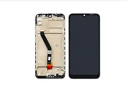 Дисплей для Huawei Y6 Pro 2019 з чорним тачскрином і корпусною рамкою