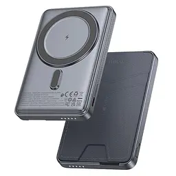 Універсальна мобільна батарея HOCO Q46 Title magnetic power bank + card + phone holder 5000mAh 20W
