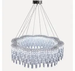 Підвісна світлодіодна кришталева люстра Artlight 8635/800CH, хром, 123 Вт, від 20-30 м² - мініатюра 5