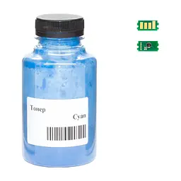 Тонер Kyocera Mita ECOSYS M6030/M6130/M6230/M6530, 120г Cyan +chip AHK (3203476)