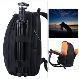 Рюкзак Puluz PU5011 для дзеркальних фотоапаратів Black - мініатюра 5