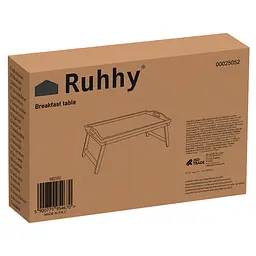 Бамбуковый столик-поднос для завтрака Ruhhy 25052 (XL) складной - миниатюра 9