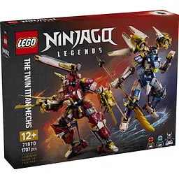 Конструктор LEGO Ninjago Близнюки роботи-Титани (71870) - мініатюра 5