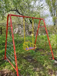Дитячі гойдалки з гладіаторською сіткою - мініатюра 2