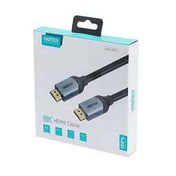 Кабель Choetech HDMI - HDMI V 2.1 (M/M), 2 м, Чорний (XHH01-BK) - мініатюра 3