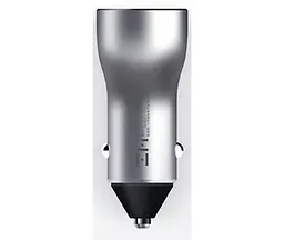 Автомобільний зарядний пристрій Zmi Car Charger with Display 18W сірий - мініатюра 5