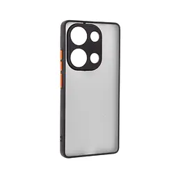 Чехол-накладка для Xiaomi Redmi Note 13 Pro 4G Poco M6 Pro 4G, Frosted Matte, черный, противоударный чехол с защитой всего корпуса, термополиуретан TPU + поликарбонат PC, ArmorStandart (ARM73142)