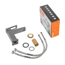 Змішувач для умивальника Haiba Kant 001 graphite HB9664, Графіт - мініатюра 2