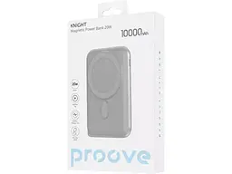 Зовнішній акумулятор (павербанк) Proove Knight Magnetic 10000mAh 20W Dark Gray (PBGI20012205) - мініатюра 5