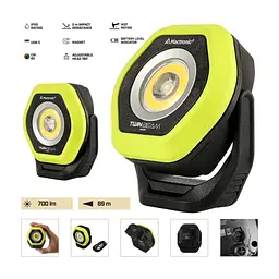 Ліхтар Mactronic професійний Twin Beam (700 Lm) 80 CRI Magnetic Recharg Type-C (PWL0111) (DAS303956) - мініатюра 3