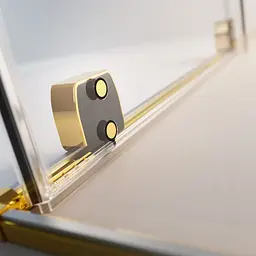 Душові двері Radaway Furo Gold KDJ 62,2x200 прозоре скло, золото (10104622-09-01L) - мініатюра 7
