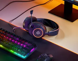 Ігрова гарнітура SteelSeries Arctis Nova 3 RGB Black MultiPlatform - мініатюра 2