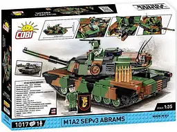 Конструктор COBI танк Abrams 2623 - мініатюра 4
