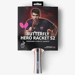 Ракетка для настільного тенісу Butterfly HERO Racket S2 Patrick Franziska (6251720002)