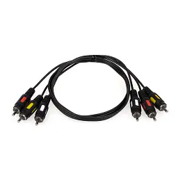 Кабель мультимедійний 3xRCA M to 3xRCA M 3.0m Atcom (10712)
