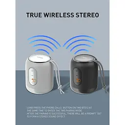 Портативна акустика LDNIO Bass Boost BTS12 бездротова - мініатюра 7
