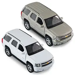 Автомодель - CHEVROLET TAHOE 2008 (білий, сірий) - мініатюра 12