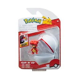 Ігровий набір Pokemon W15 Clip N Go Magby + Premier Ball (PKW3139) - мініатюра 2