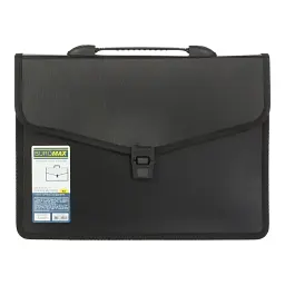 Портфель офісний А4 3 відділення сірий BM.3734-01 Buromax - мініатюра 2