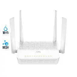 WiFi 6 Mesh-маршрутизатор 2.5G Cudy WR3000H дводіапазонний AX3000 (73-00544)