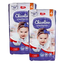 Підгузки Chicolino Standarto 4 Maxi (7-14 кг), 100 шт
