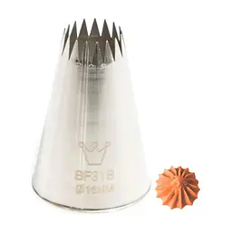 Кондитерська насадка Martellato French Star 16 мм (BF 318)