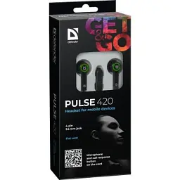 Навушники Defender Pulse 420 Green (63422) - мініатюра 5
