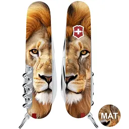 Ніж Victorinox Spartan Animal 91мм 13функ Лев - мініатюра 4