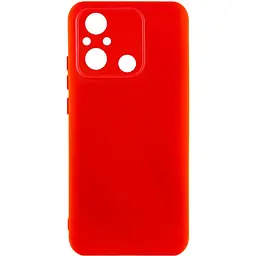 Чохол TPU GETMAN Liquid Silk Full Camera для Xiaomi Redmi 12C Червоний / Red