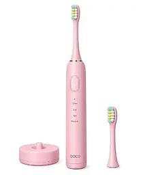 Зубна щітка електрична Xiaomi DOCO vibrating electric toothbrush Pink