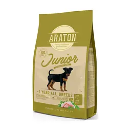 Сухий корм для собак ARATON Junior All Breeds 15 кг (ART47469)