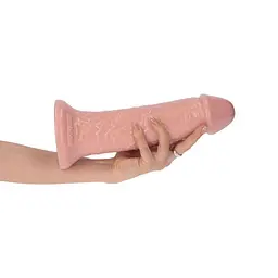 Фалоімітатор Toyz4lovers Italian Cock 10", 25.5 см (тілесний) - мініатюра 4
