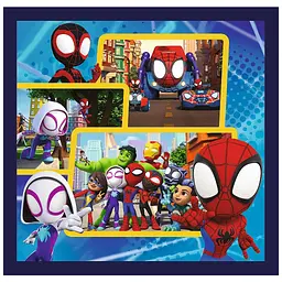 Пазл Trefl Marvel Команда Спайді та динозаври 3 в 1 (5900511348927) - мініатюра 2