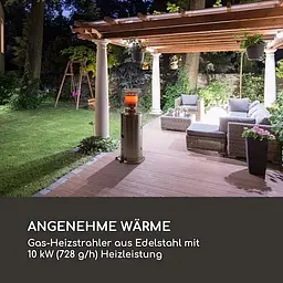 Газовий обігрівач Blumfeldt Heatwave 10 кВт (728 г/год) (10035957) - мініатюра 7