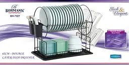 Сушіння для посуду Bohmann BH 7327 black - мініатюра 2